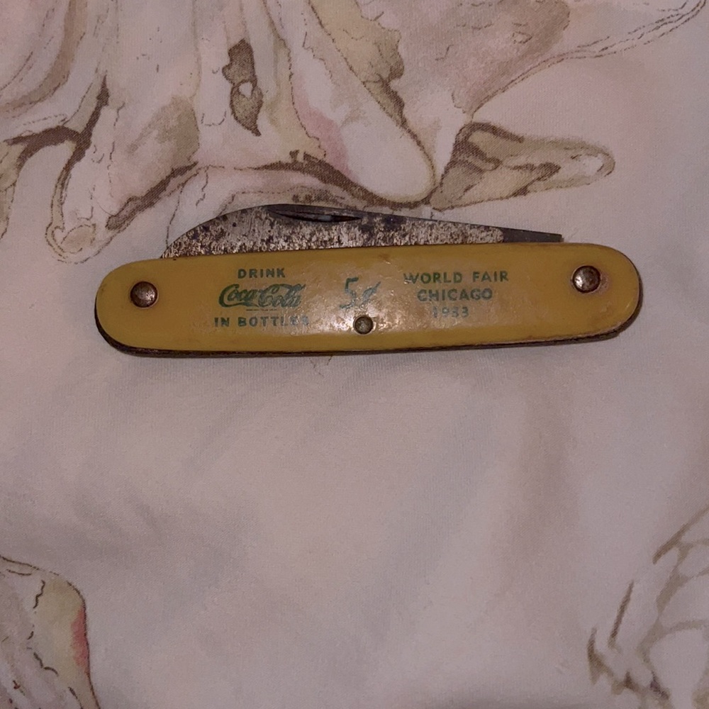 1930’s Coca-Cola knife